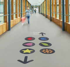 Forbo Marmoleum Decibel 372435 orbit фото 2 | FLOORDEALER